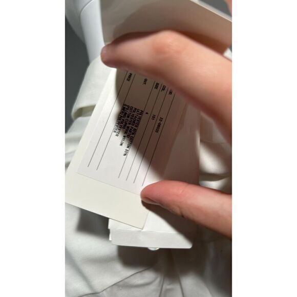 Sacai Mixed Media Atterley Cream Shirt Dress Size XL (4) - Picture 14 of 15